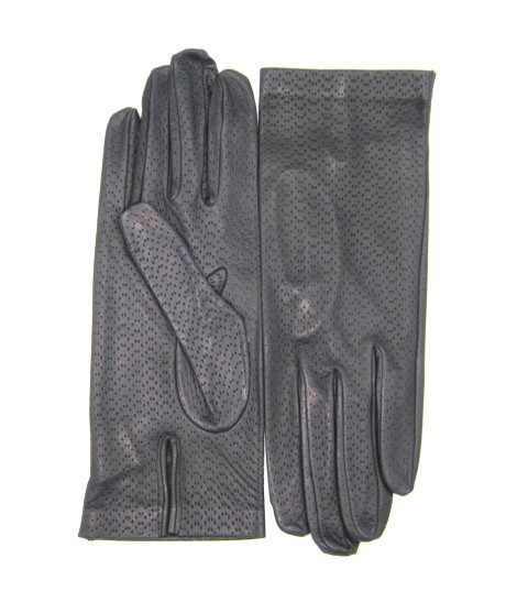 Sermoneta Gloves Guanto in Nappa sfoderato Navy Economico