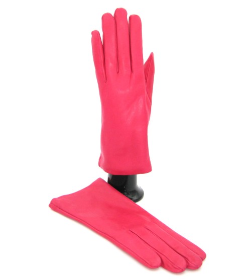 Sermoneta Gloves Guanto Nappa foderato cashmere Fucsia 2025