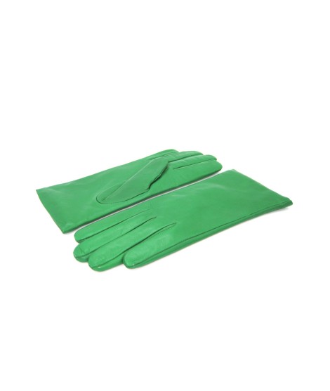 Sermoneta Gloves Guanto Nappa foderato cashmere Verde smeraldo Italia
