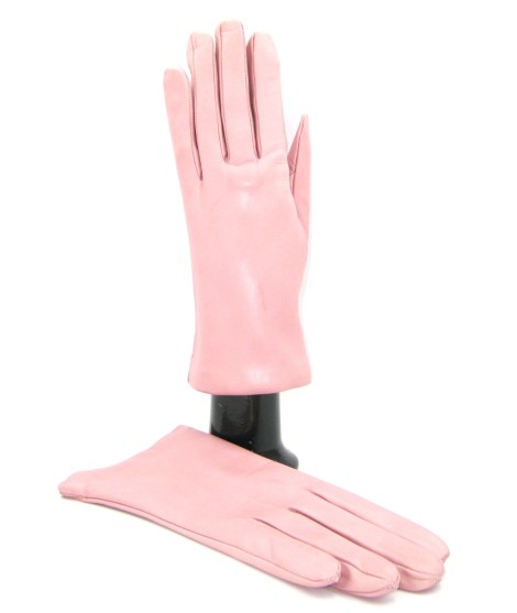 Sermoneta Gloves Guanto Nappa foderato cashmere Nude Promozione