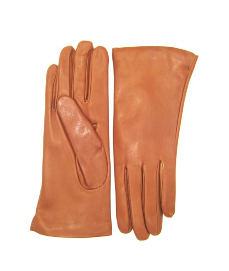Sermoneta Gloves Guanto Nappa foderato cashmere Tan Qualità Garantita