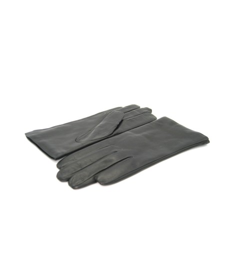 Sermoneta Gloves Guanto Nappa foderato cashmere Nero Shopping Online