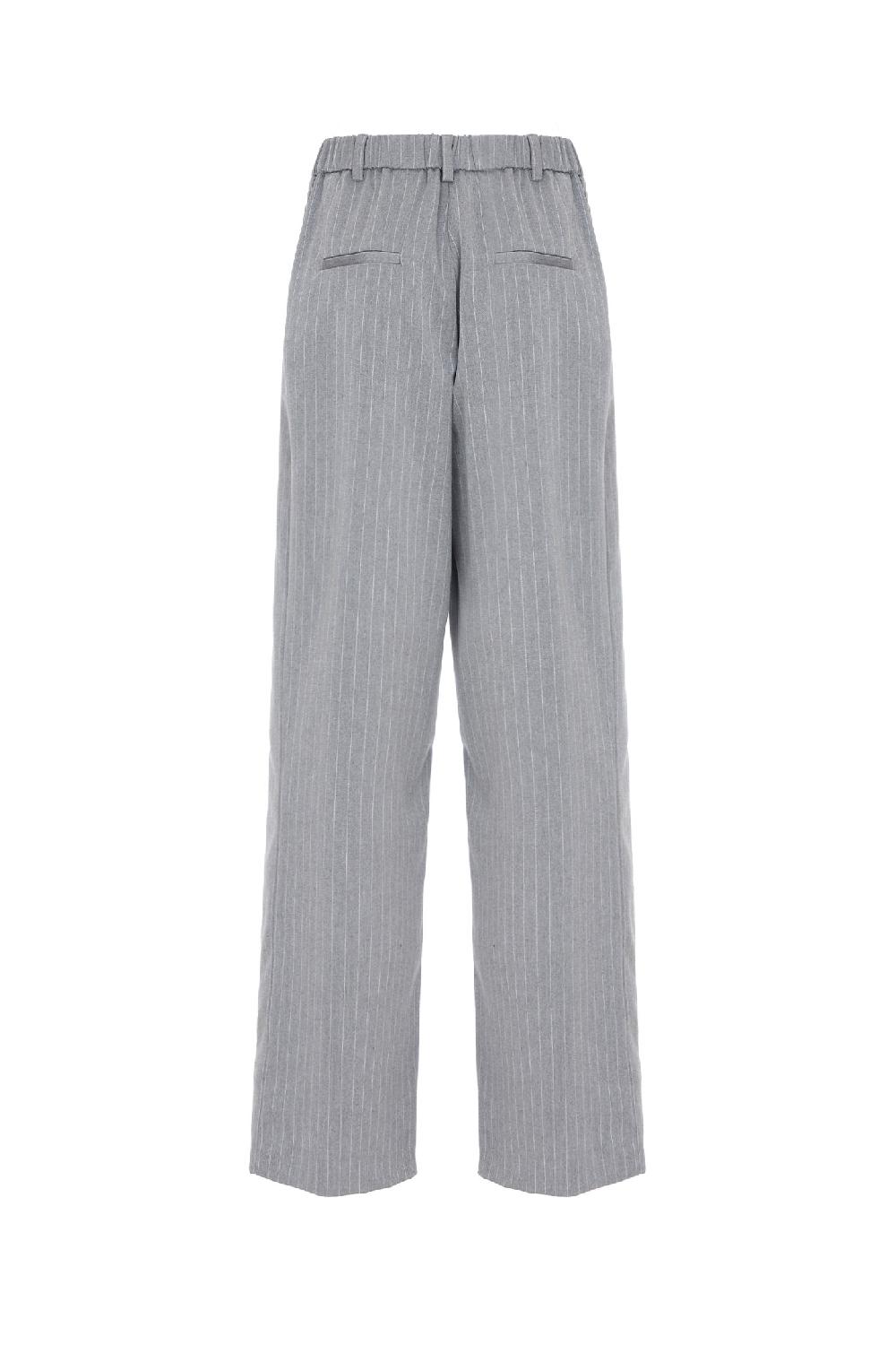 Soallure PANTALONE PALAZZO GESSATO Saldi Di Fabbrica
