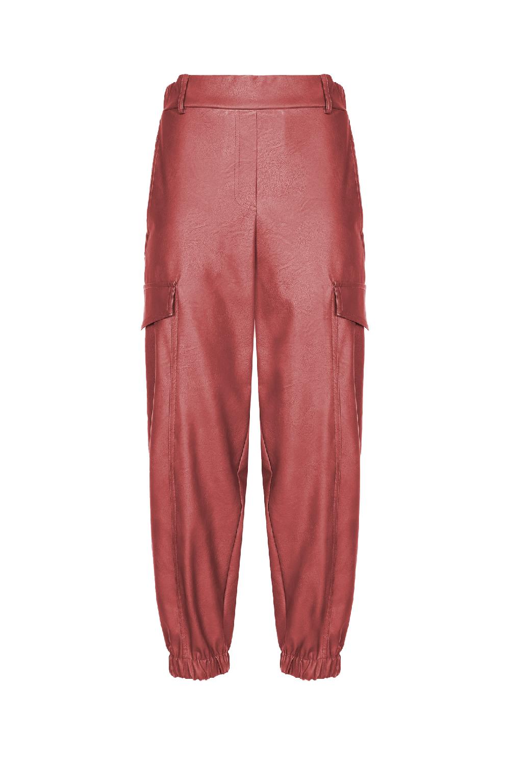 Soallure PANTALONI CARGO IN ECO-PELLE Acquista Ora