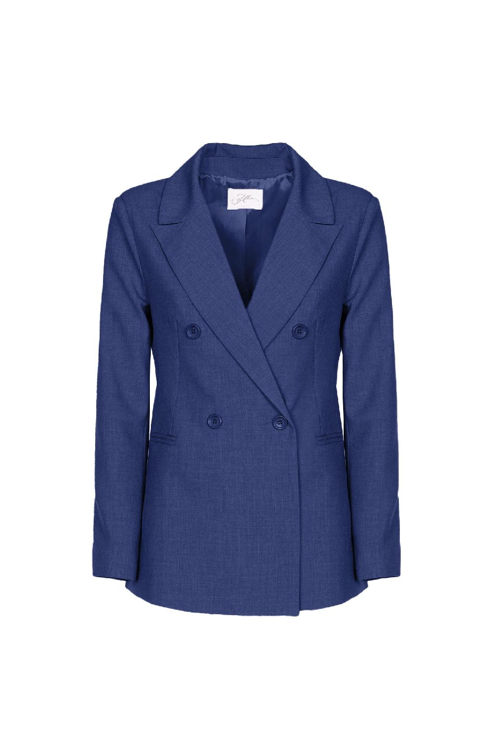 Soallure GIACCA DOPPIOPETTO TESSUTO BOY Moda