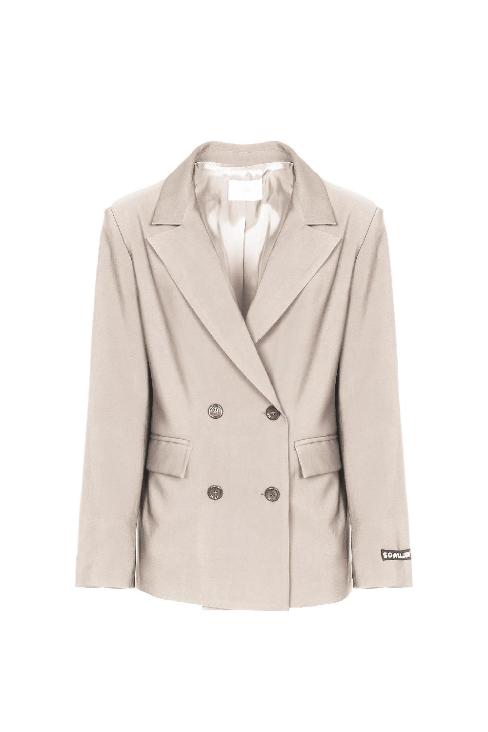 Soallure GIACCA DOPPIOPETTO IN TENCEL Italia