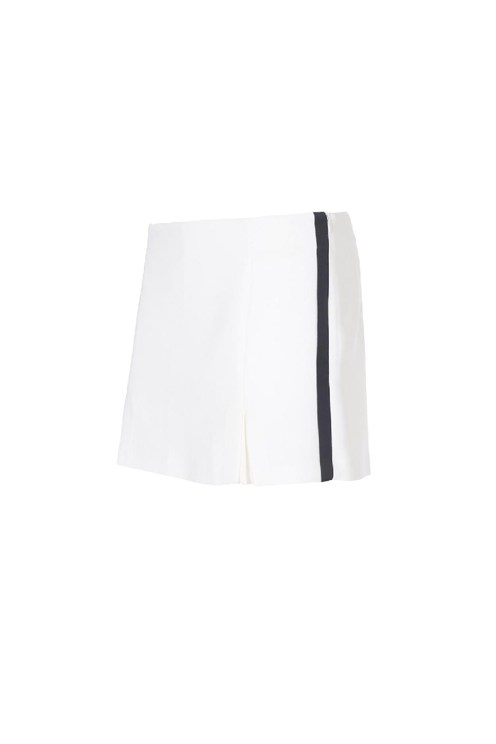 Soallure GONNA PANTALONE CON SPACCHETTI E DETTAGLI IN SATIN Consegna Veloce