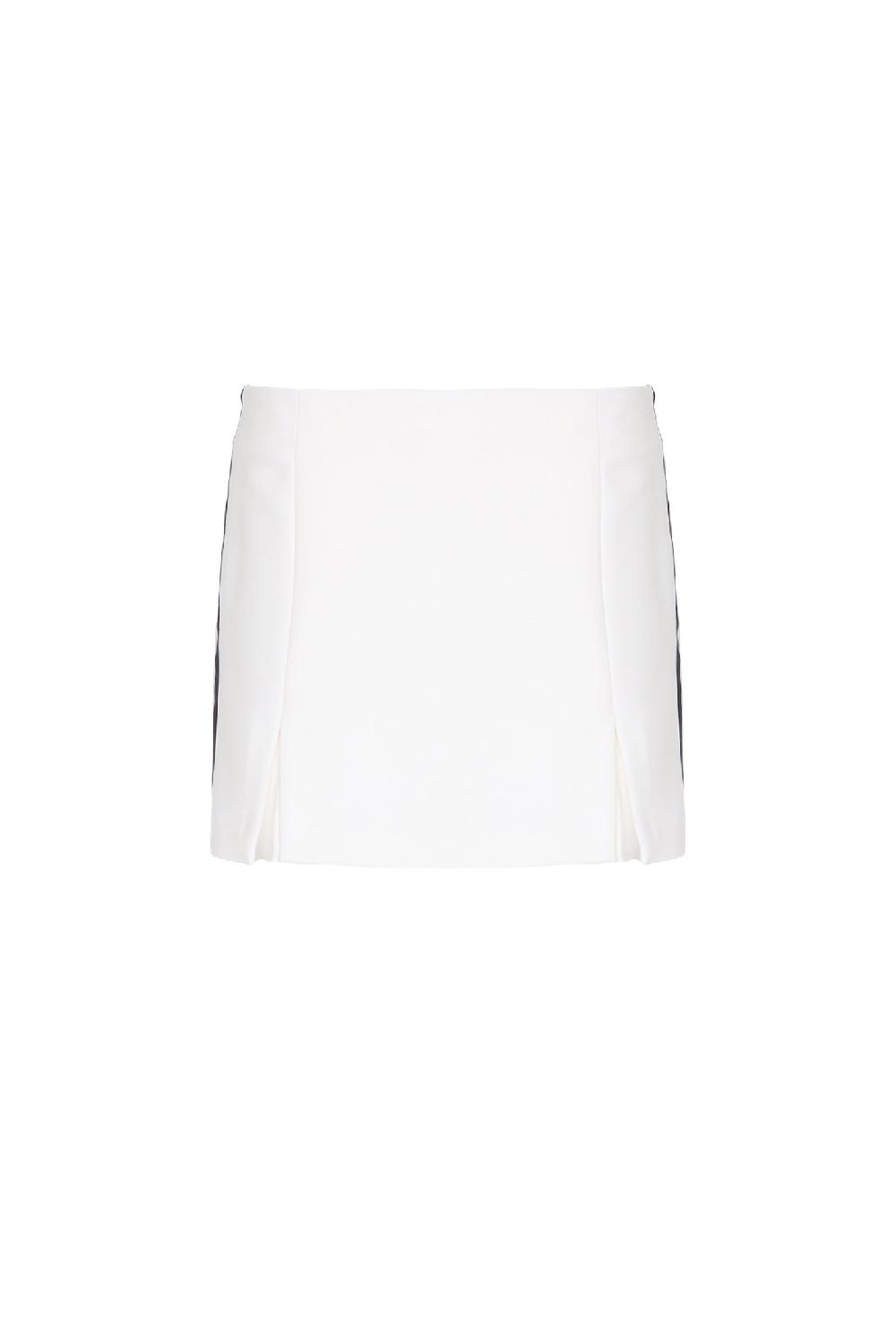 Soallure GONNA PANTALONE CON SPACCHETTI E DETTAGLI IN SATIN Consegna Veloce