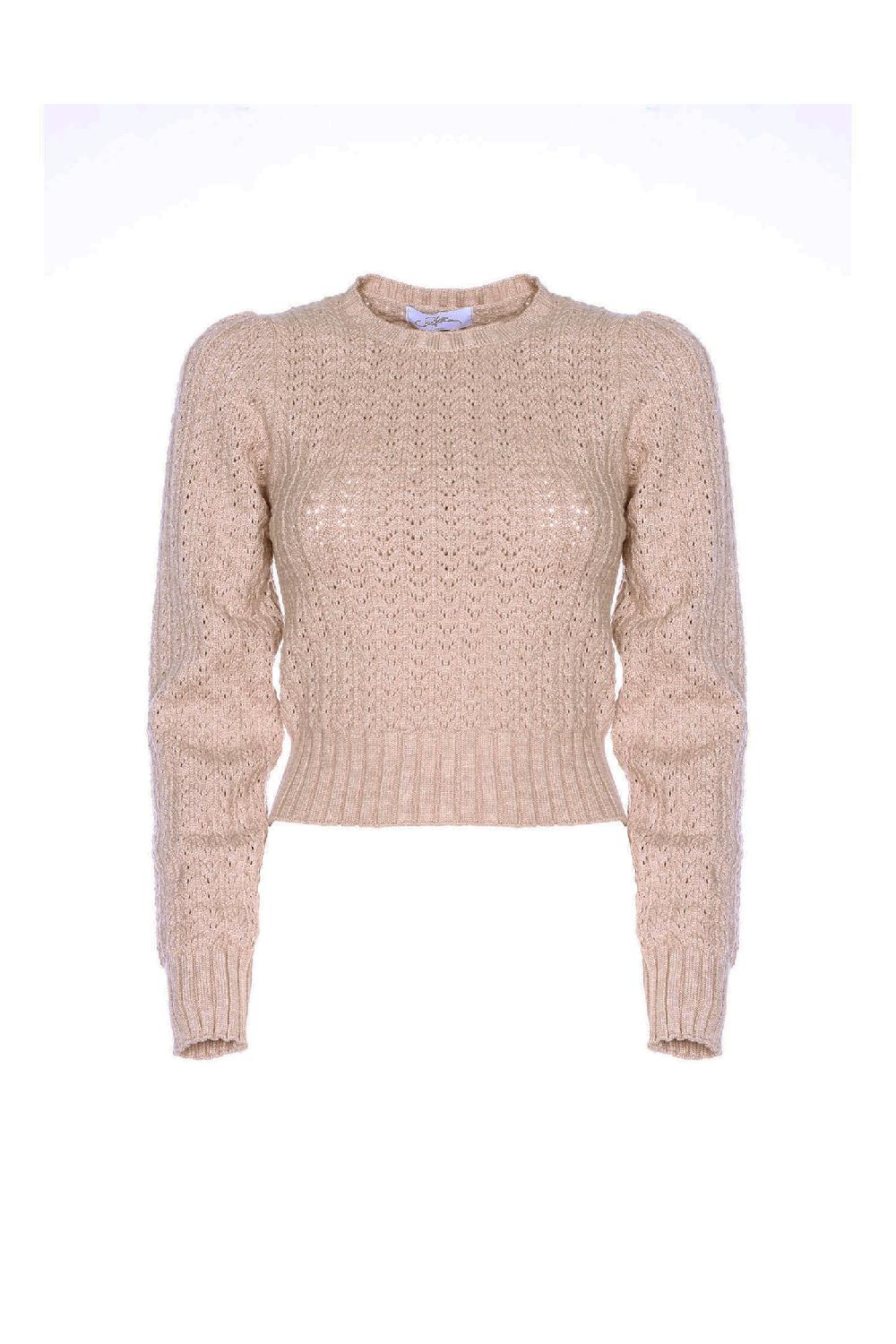 Soallure MAGLIA CON LAVORAZIONE CROCHET Prezzo di fabbrica