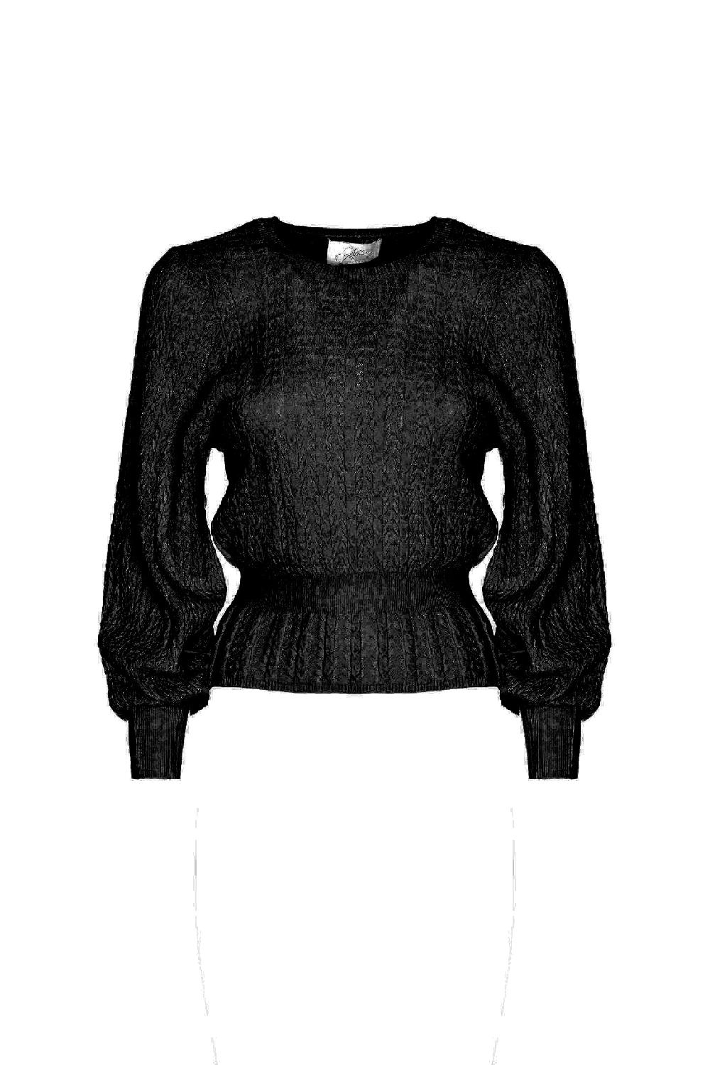 Soallure MAGLIA CROCHET GIROCOLLO Offerta speciale