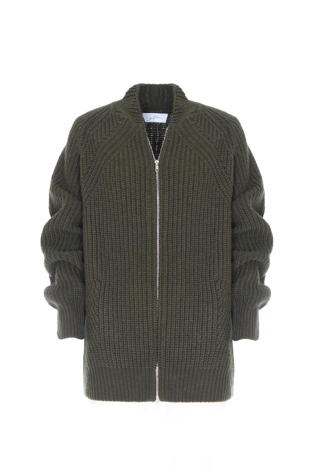 Soallure CARDIGAN ZIP IN LANA CARDATA Online