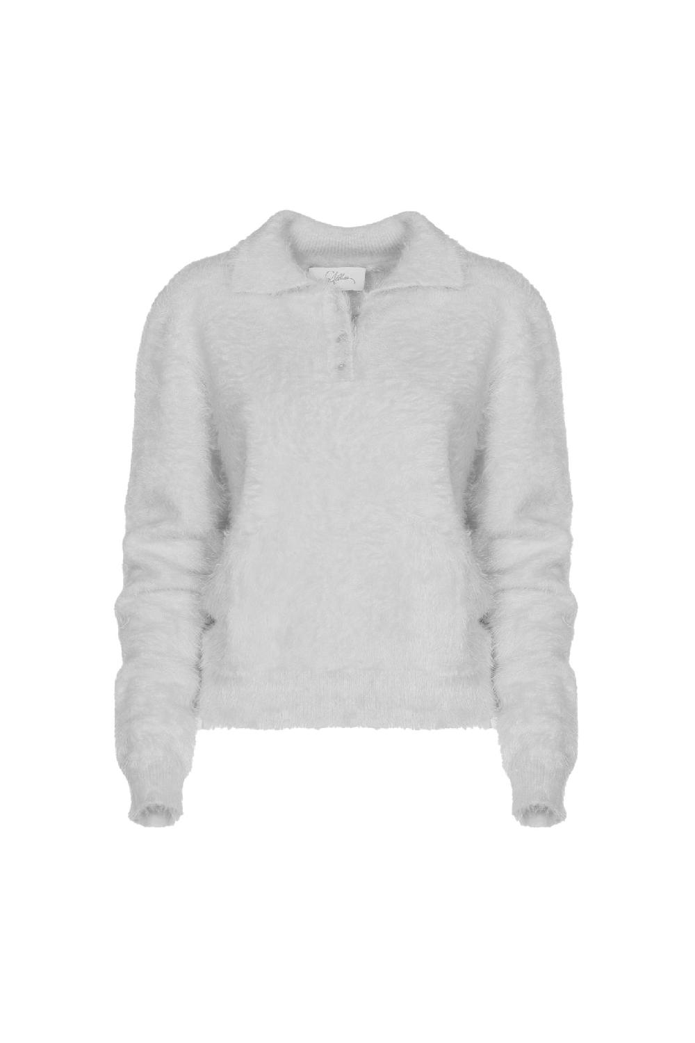 Soallure MAGLIA POLO MANICHE LUNGHE ORSETTO Vendite stagionali