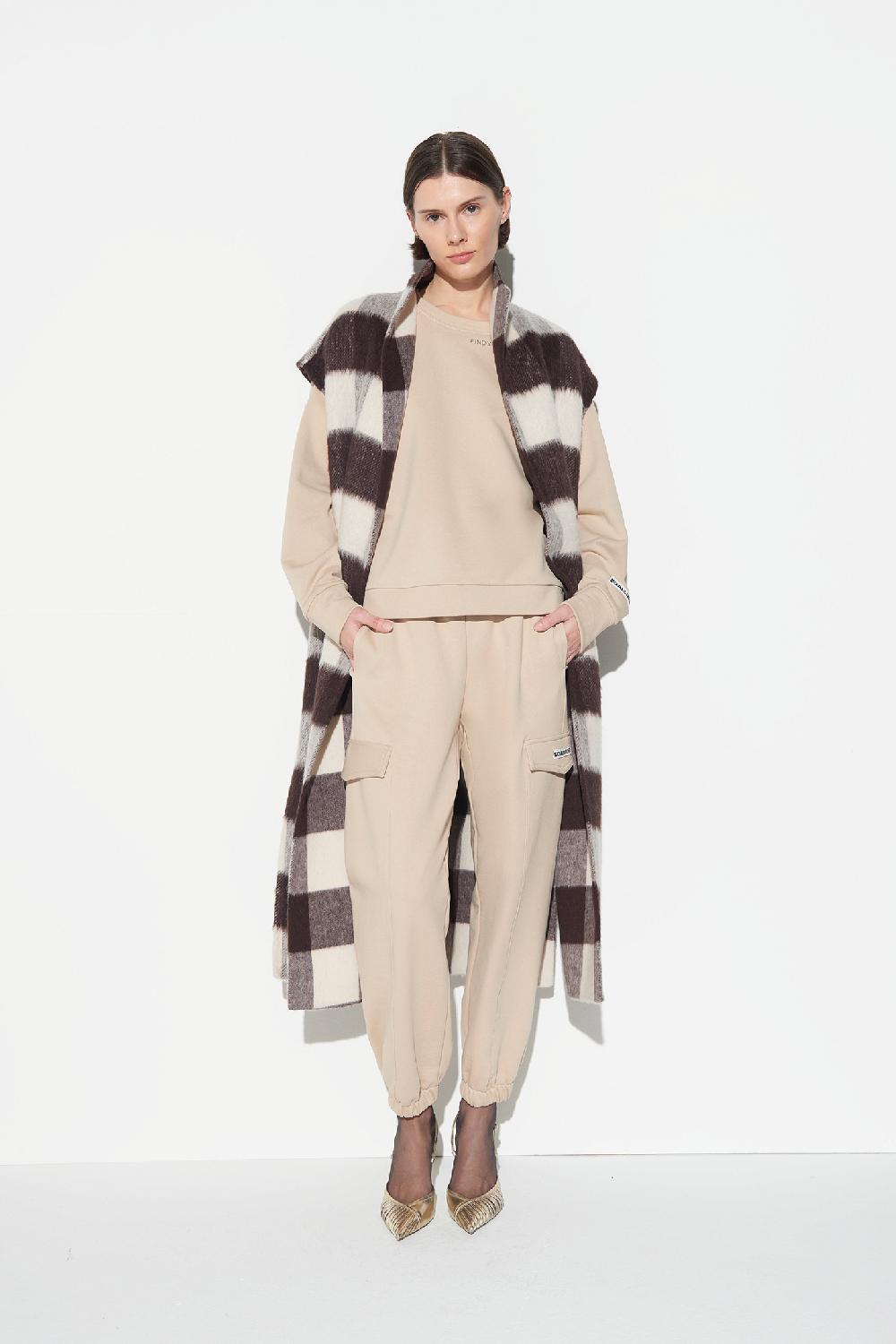 Soallure PANTALONE IN FELPA CON TASCHE Offerta natalizia