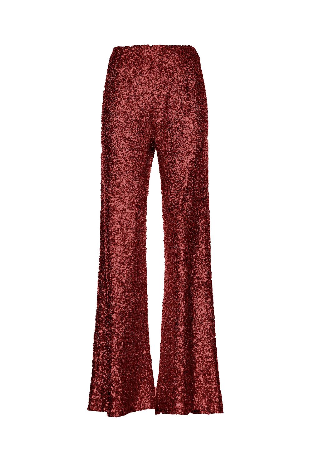 Soallure PANTALONE PALAZZO PAILLETTES Offerta per la Festa della Mamma