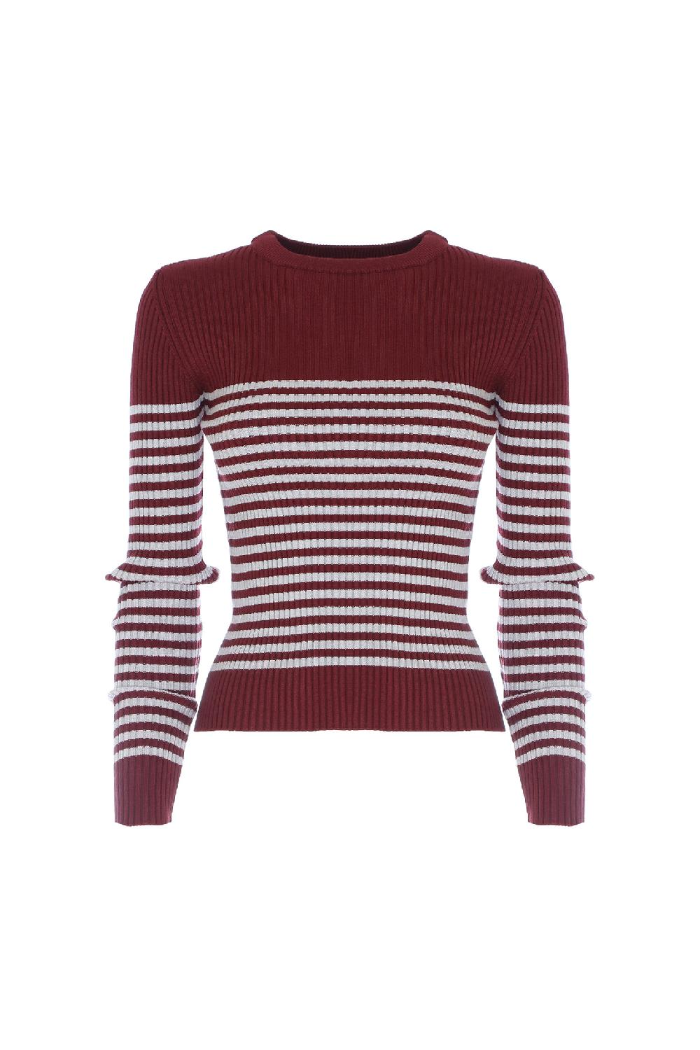 Soallure MAGLIA SLIM A COSTE E RIGHE Nuovi prodotti