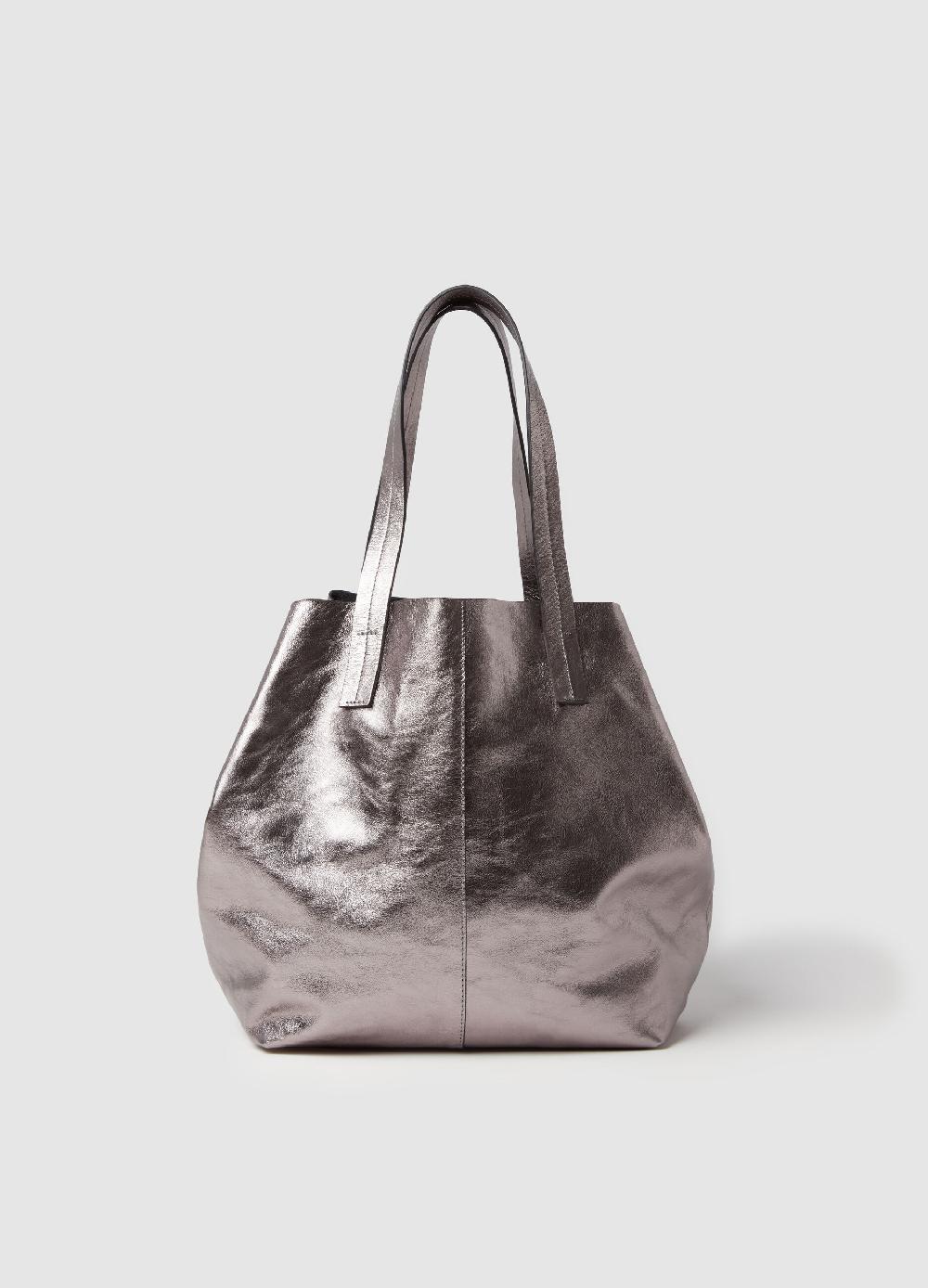 Stefanel Borsa shopper in pelle Nuovo
