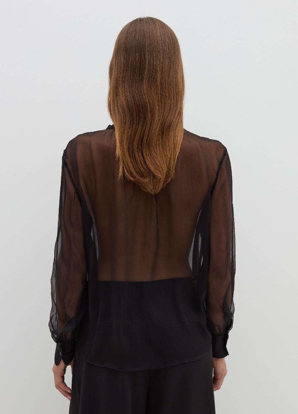 Stefanel Blusa in crêpe di seta Shopping Online