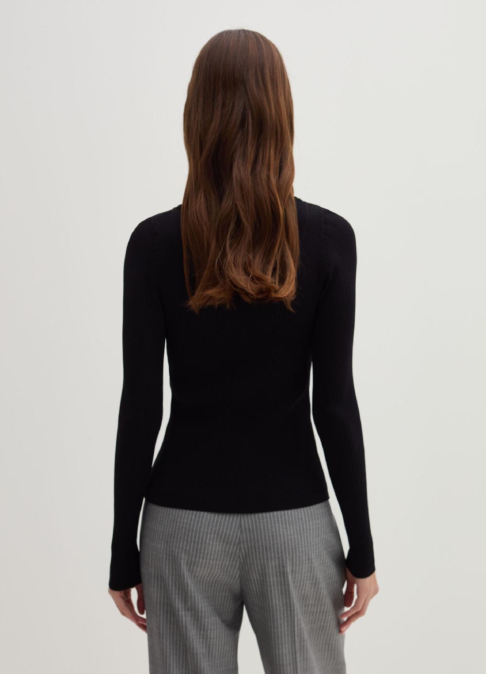 Stefanel Cardigan in crêpe con dettagli cut out Sconto