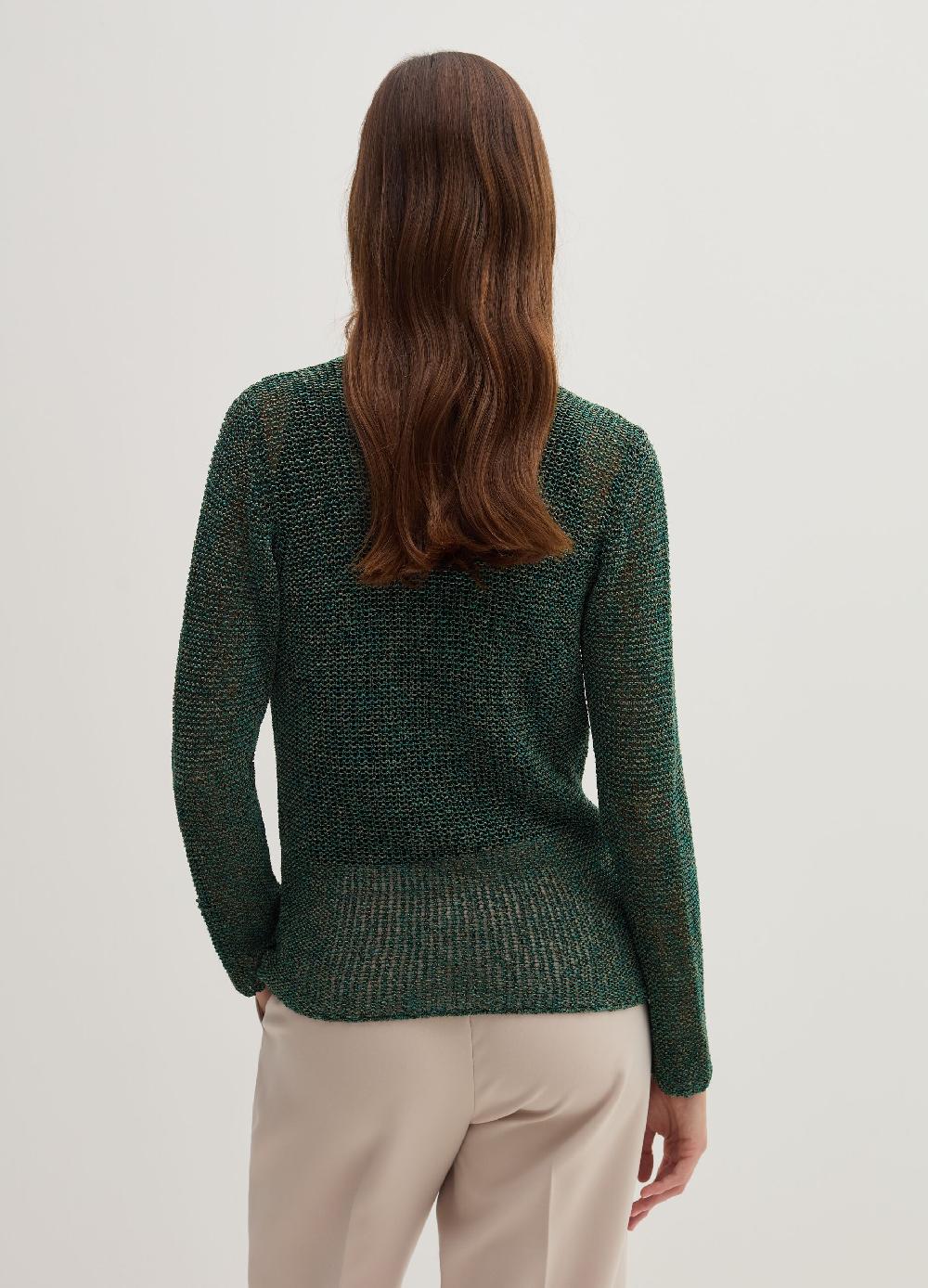 Stefanel Maglia semilucida traforata jacquard Vendita