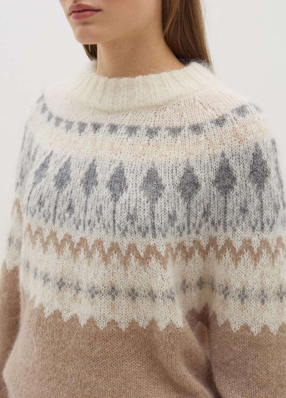 Stefanel Pullover con disegno jacquard Affare Del Giorno