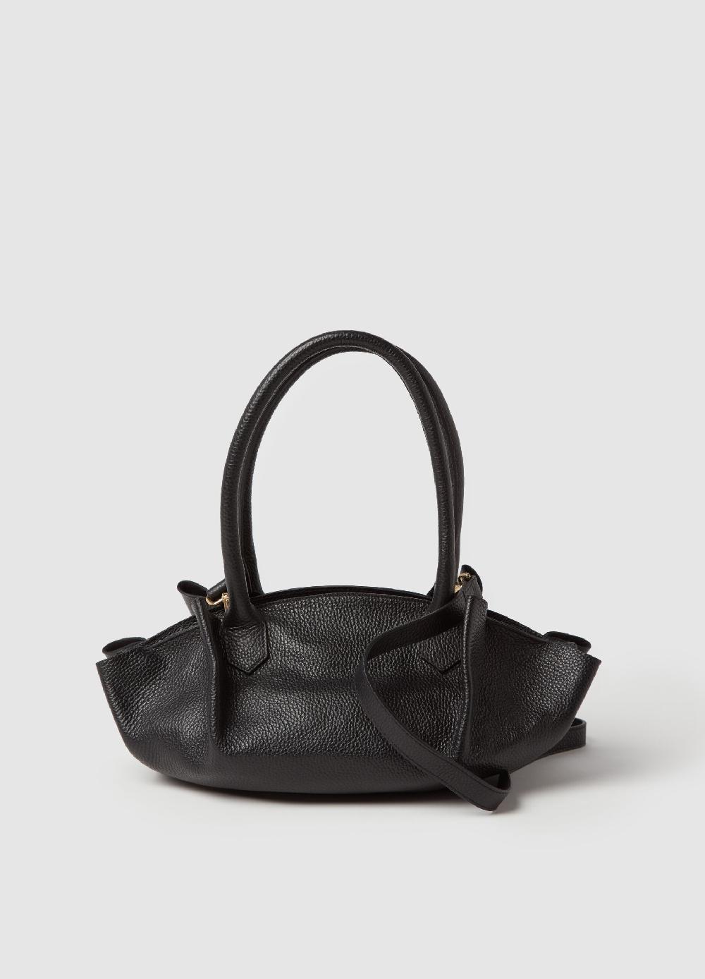 Stefanel Borsa shopper in pelle martellata Outlet