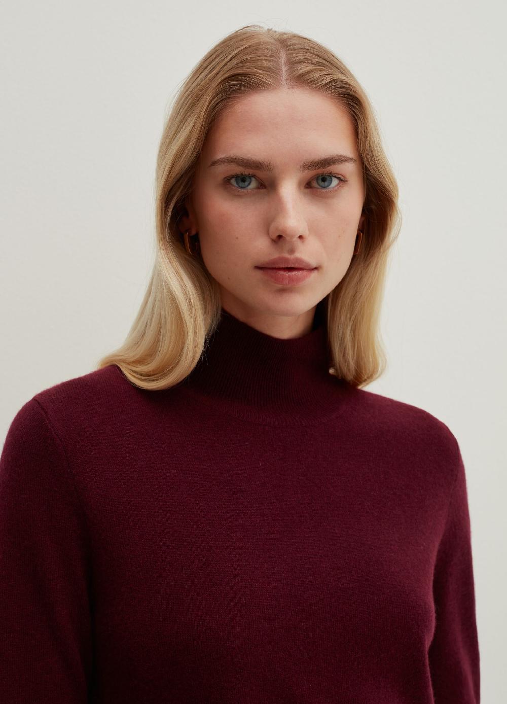Stefanel Pullover in cashmere a collo alto Outlet