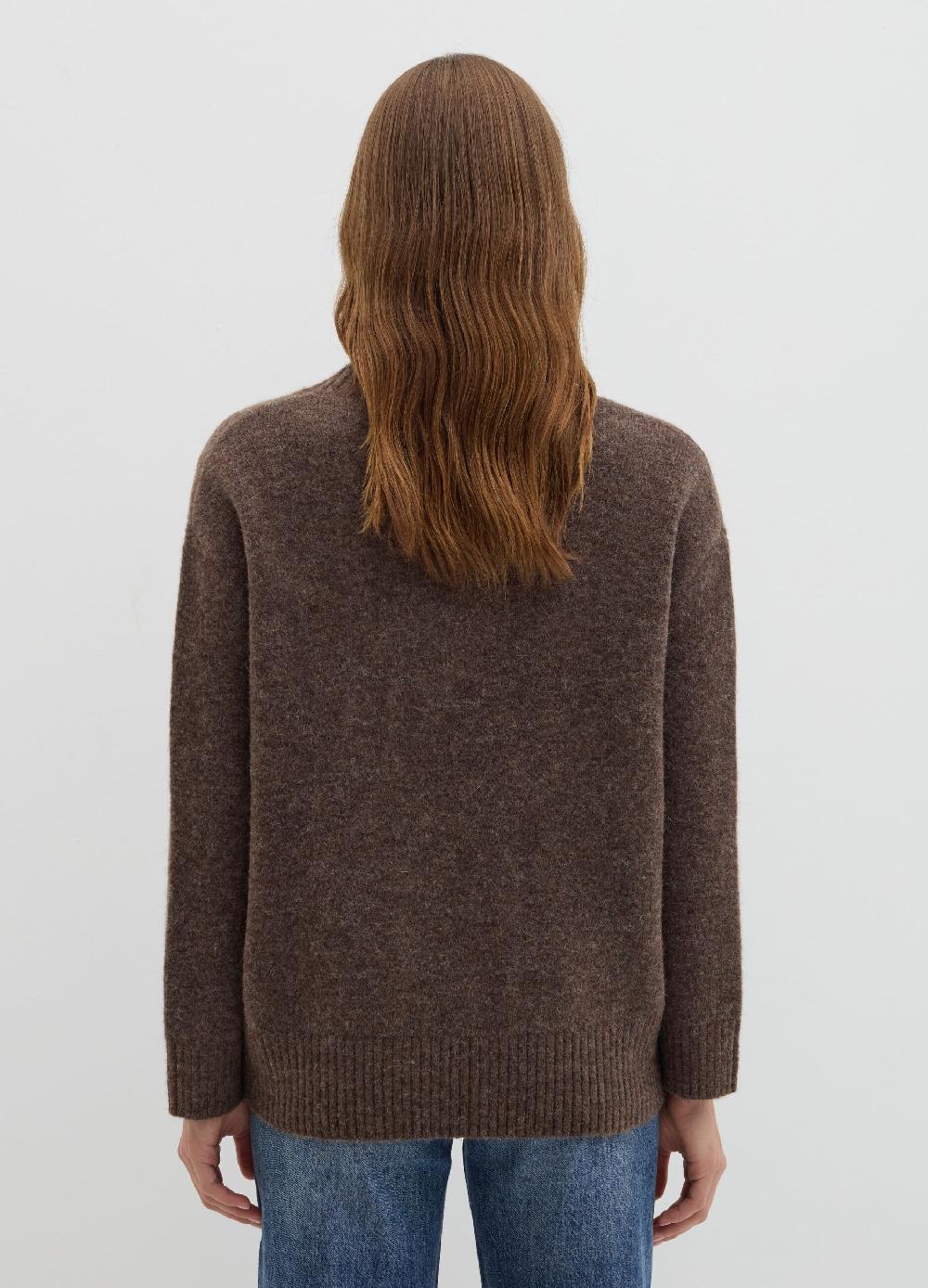 Stefanel Pullover oversize con scollo a V Saldi Di Fabbrica