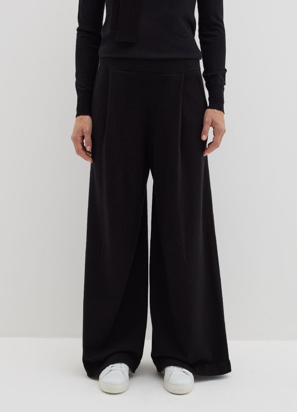 Stefanel Pantalone palazzo con pinces Nuova