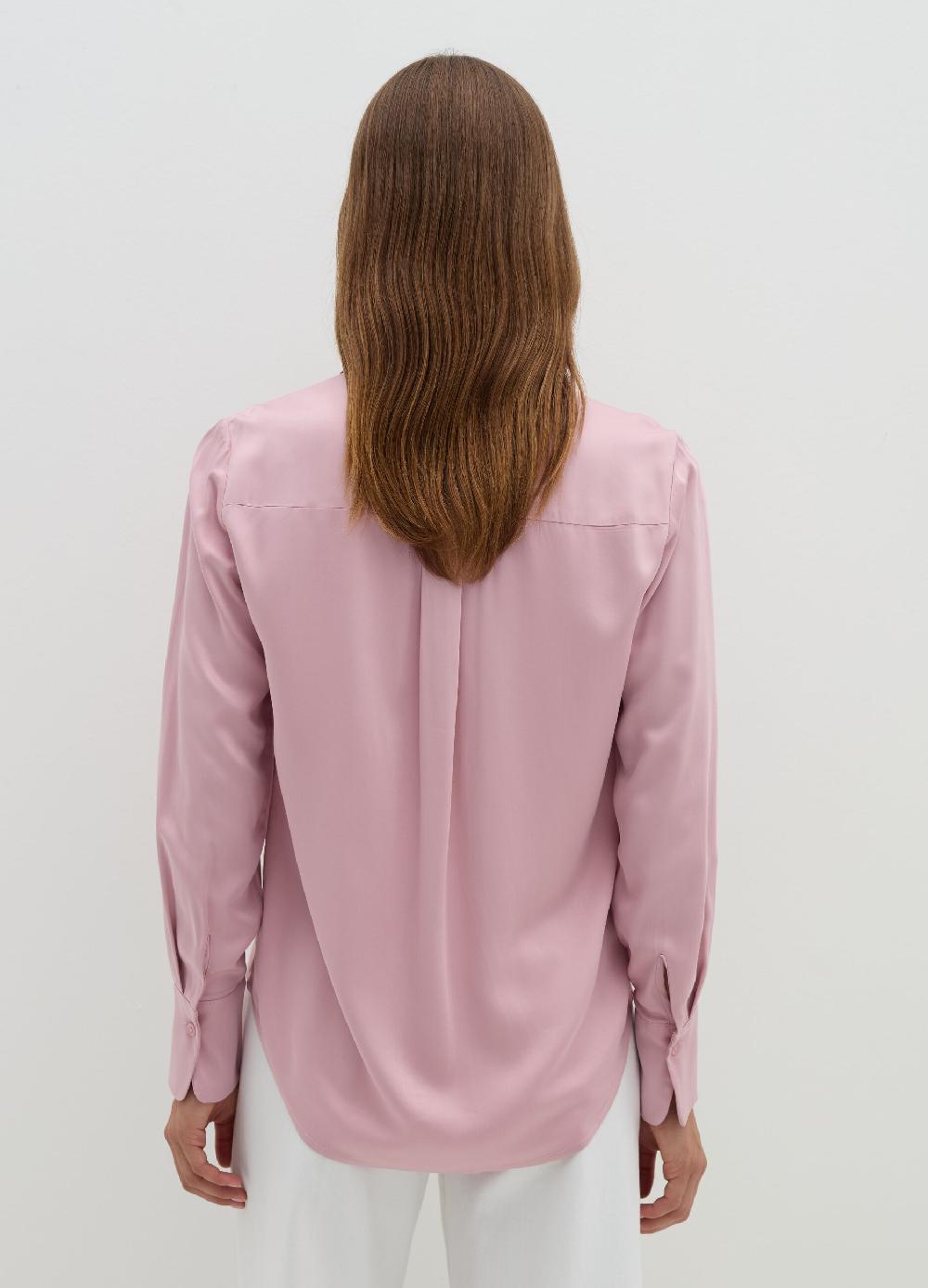 Stefanel Camicia in viscosa satin Italia