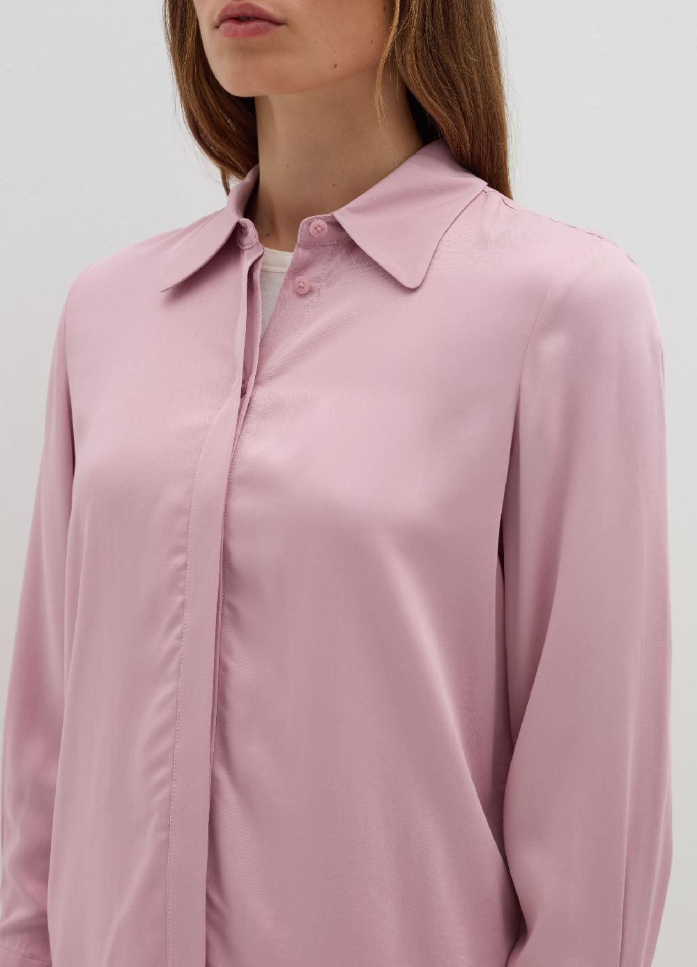 Stefanel Camicia in viscosa satin Italia