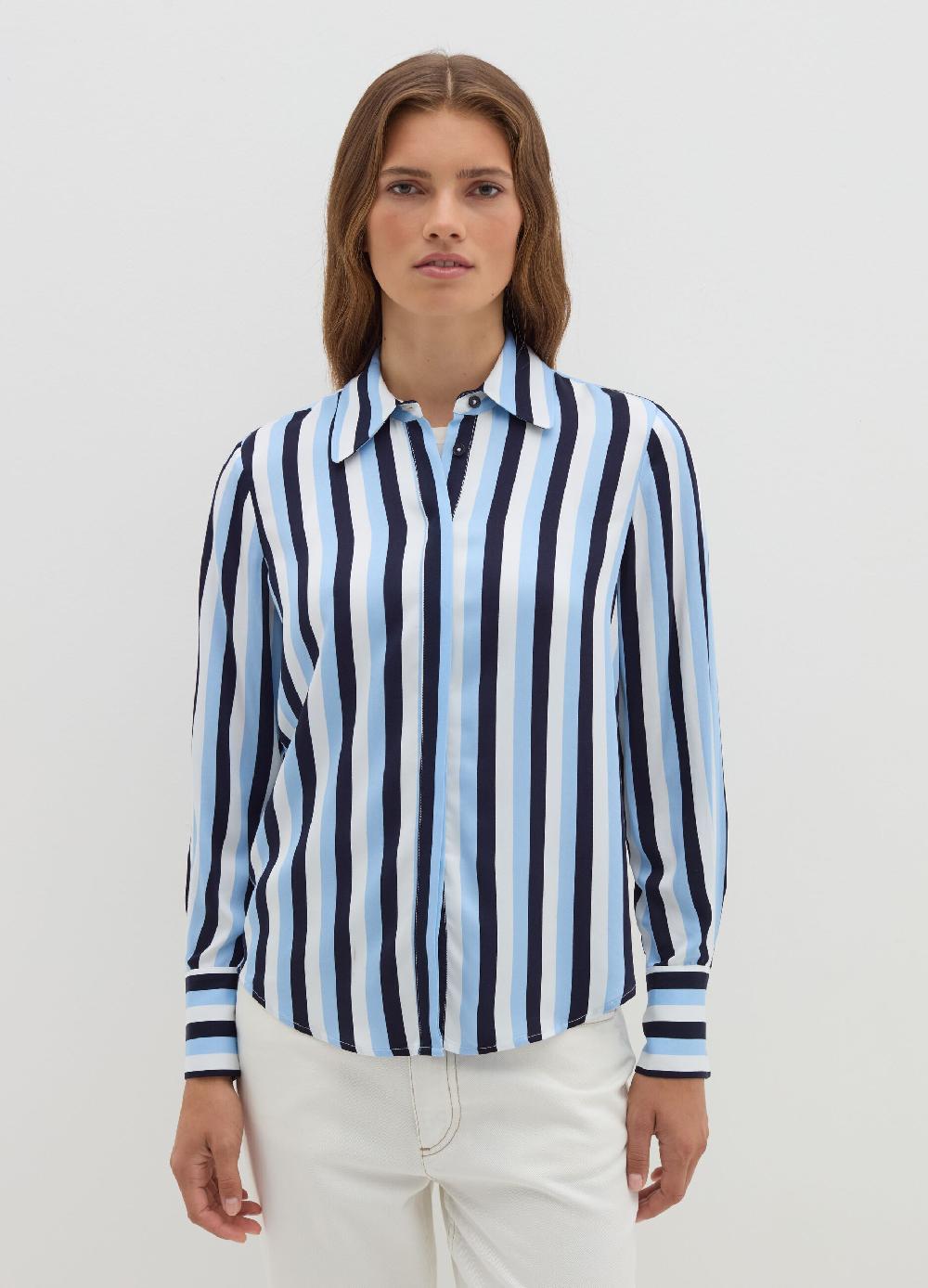 Stefanel Camicia in viscosa satin 2025
