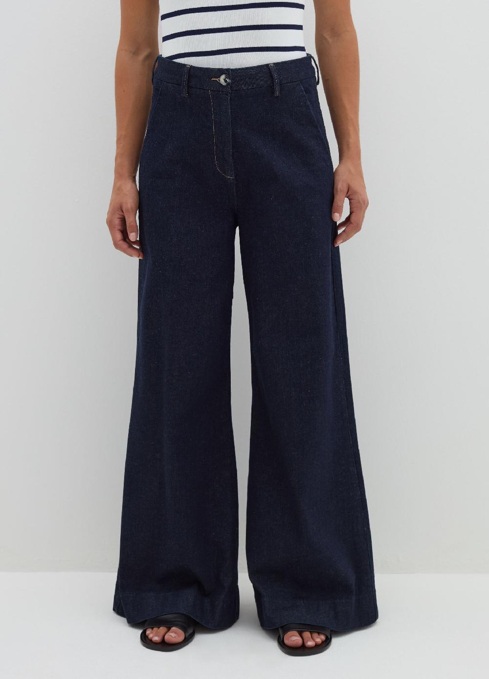 Stefanel Jeans a gamba larga Vendita