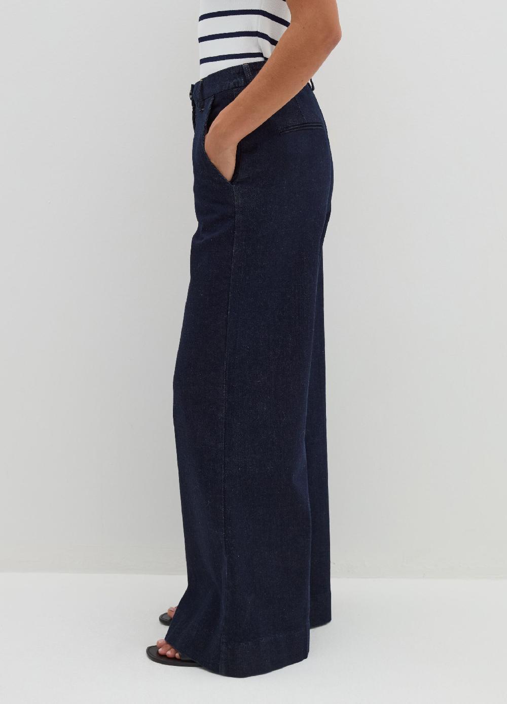 Stefanel Jeans a gamba larga Vendita