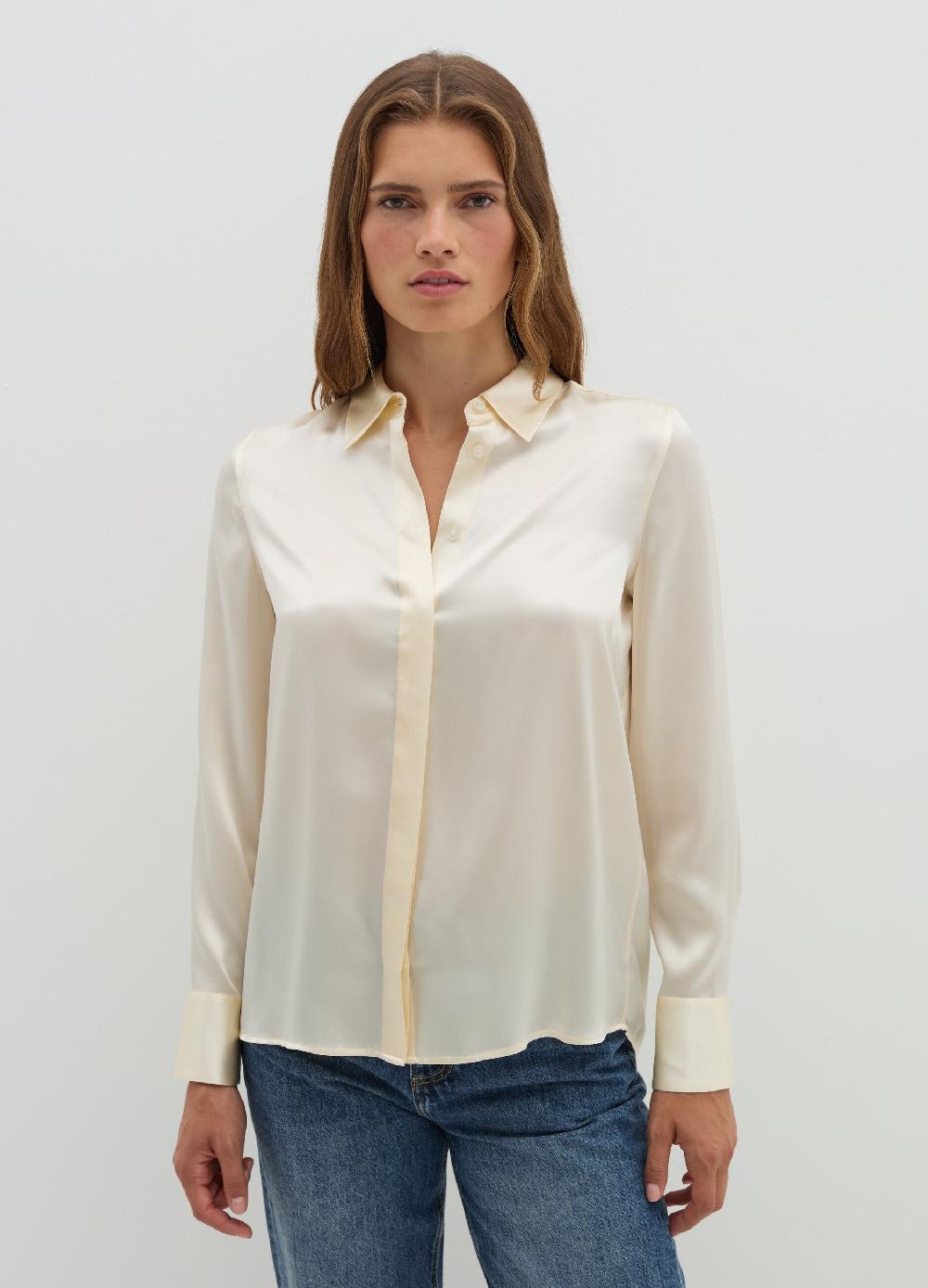 Stefanel Camicia in viscosa satin Promozione Limitata