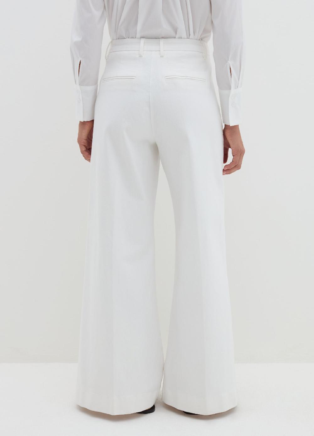 Stefanel Jeans a gamba larga in cotone stretch Fino Al -60%