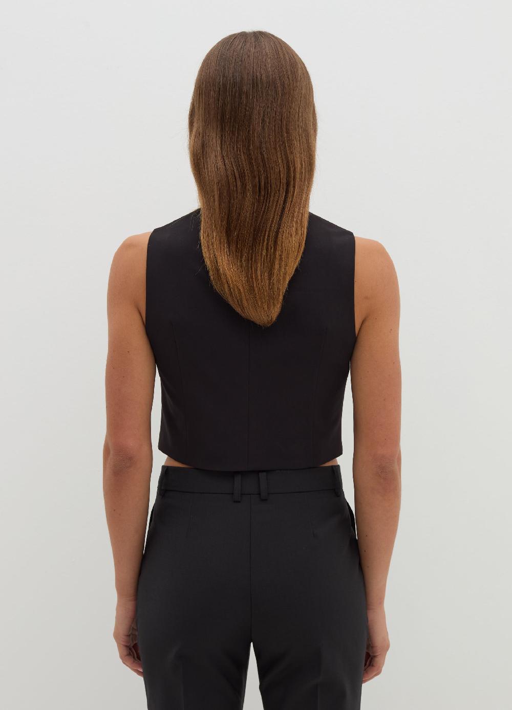 Stefanel Gilet in poly viscosa stretch Shopping Online