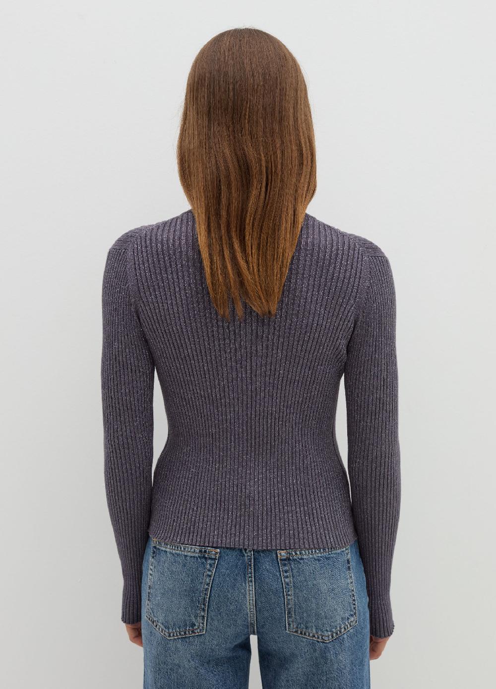 Stefanel Cardigan a costine full-zip Sottocosto