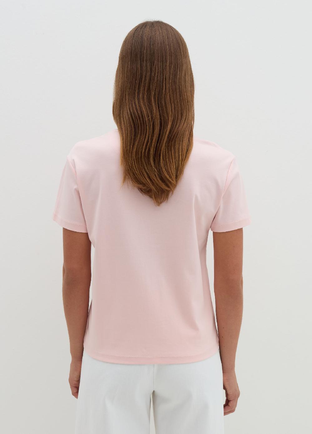 Stefanel T-shirt in jersey con scollo rotondo Economico