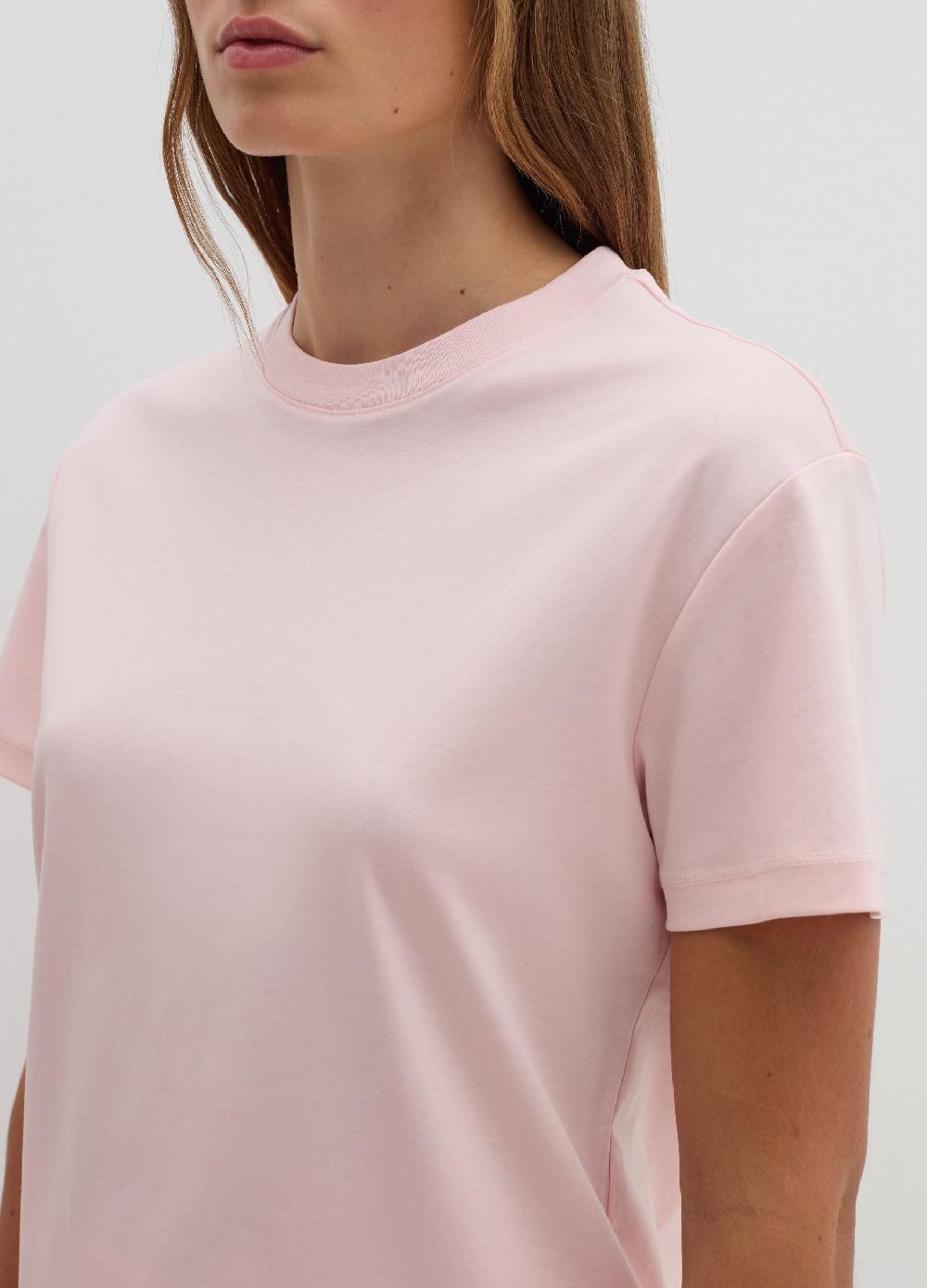 Stefanel T-shirt in jersey con scollo rotondo Economico