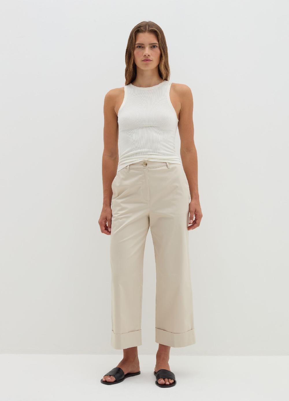 Stefanel Tank top a costine In Vendita