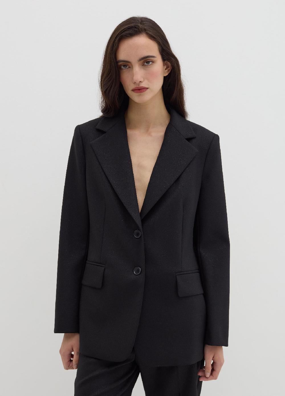 Stefanel Blazer monopetto con lurex Negozio