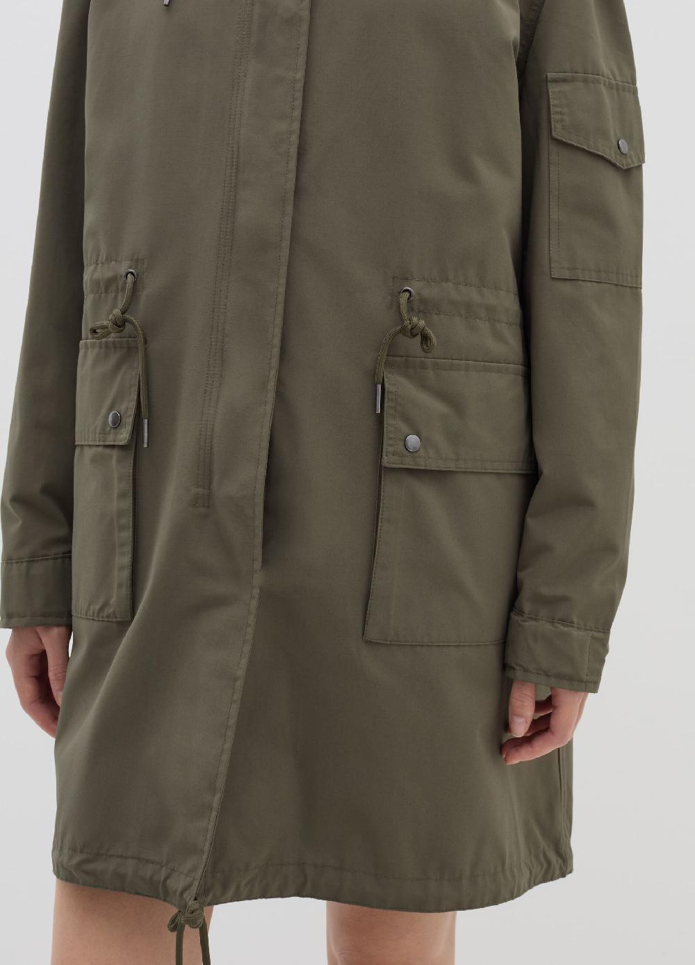 Stefanel Giacca lunga impermeabile con gilet interno 2025