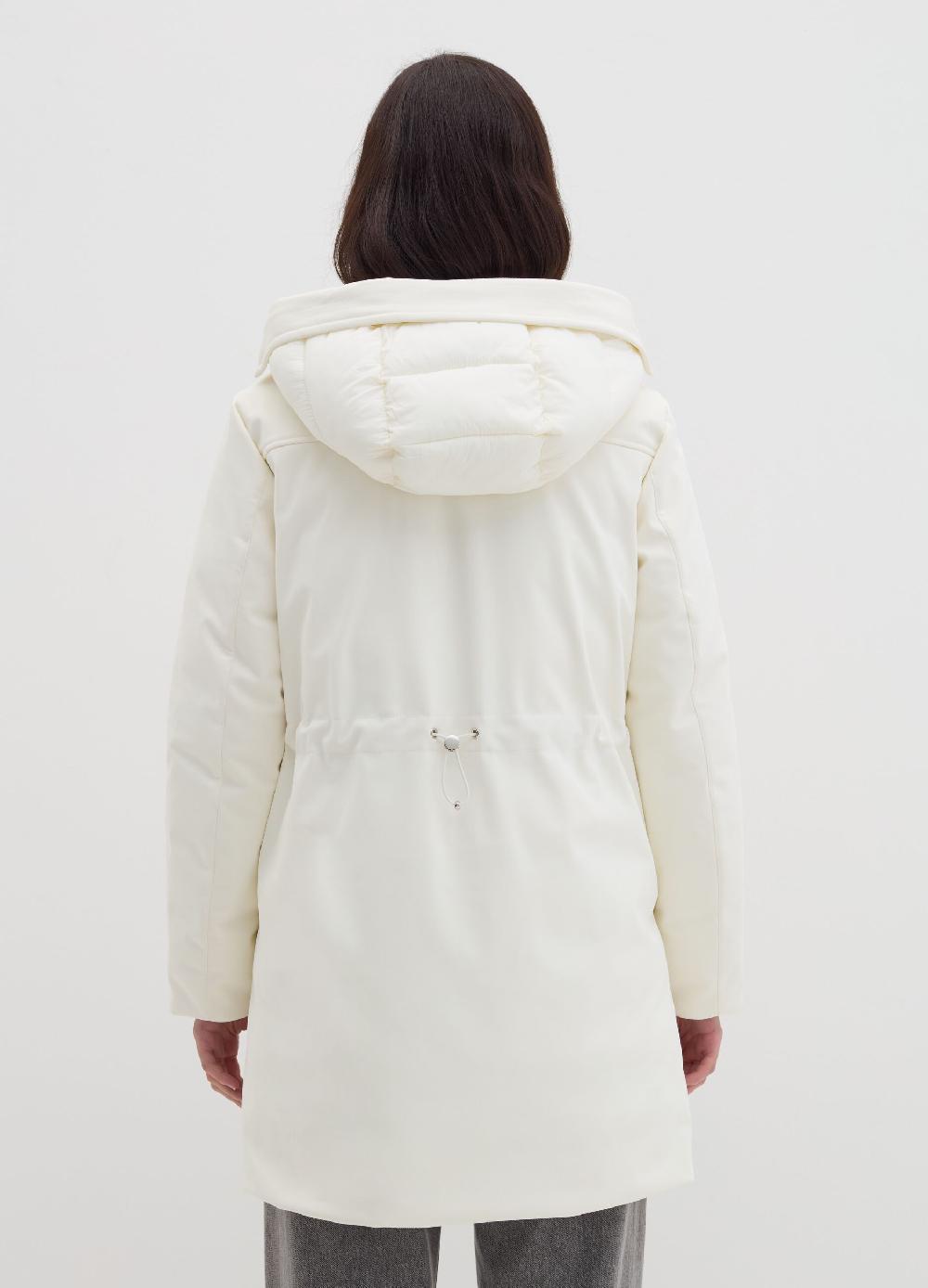 Stefanel Parka in tessuto tecnico con cappuccio Nuovo