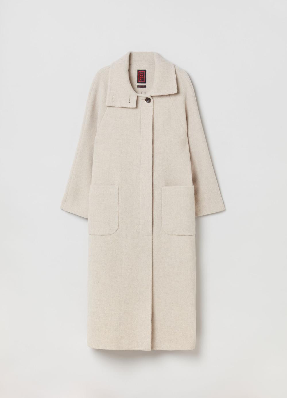 Stefanel Cappotto lungo in velour Spedizione Gratuita