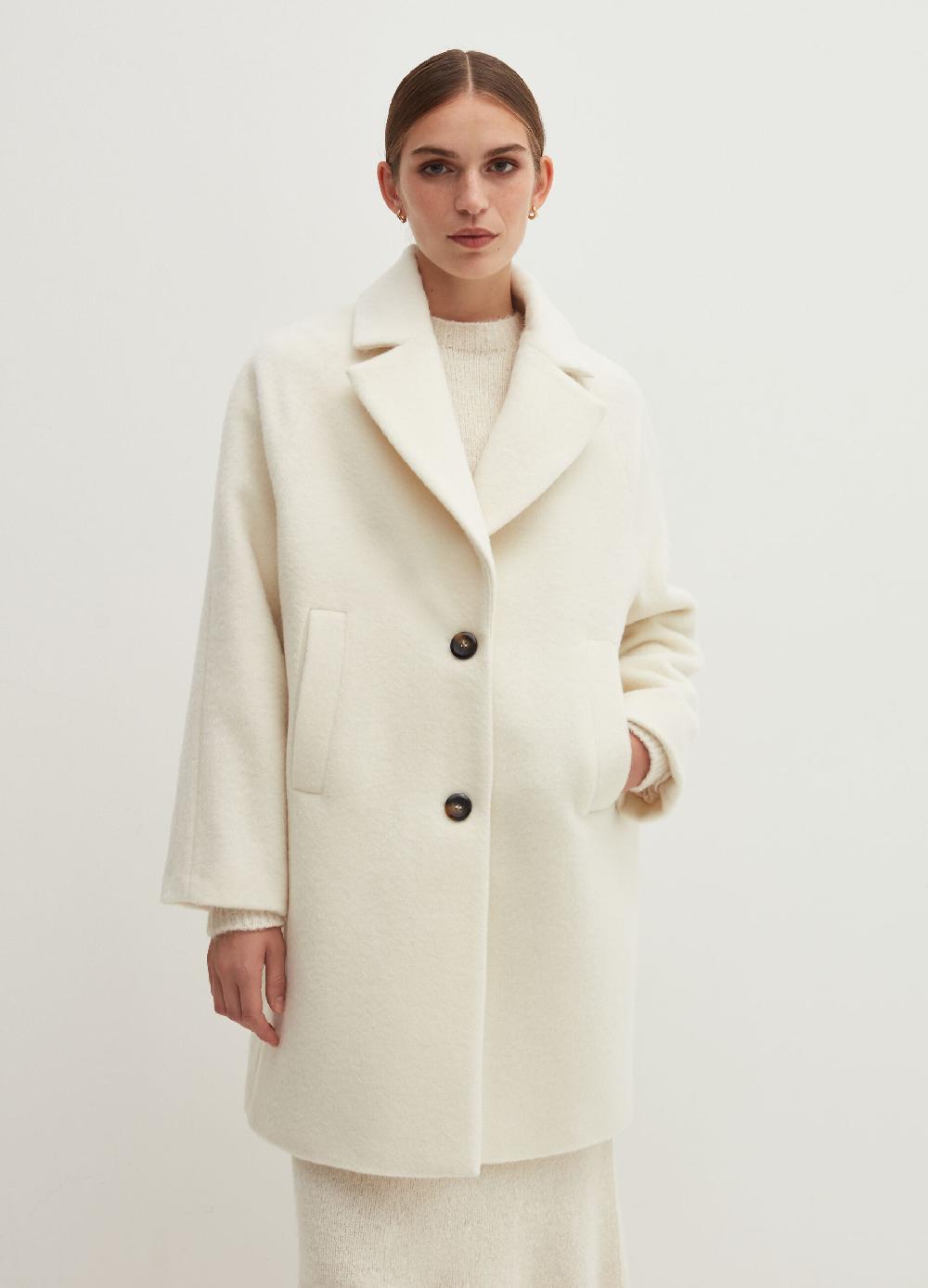 Stefanel Cappotto sette ottavi in velour Negozi Online