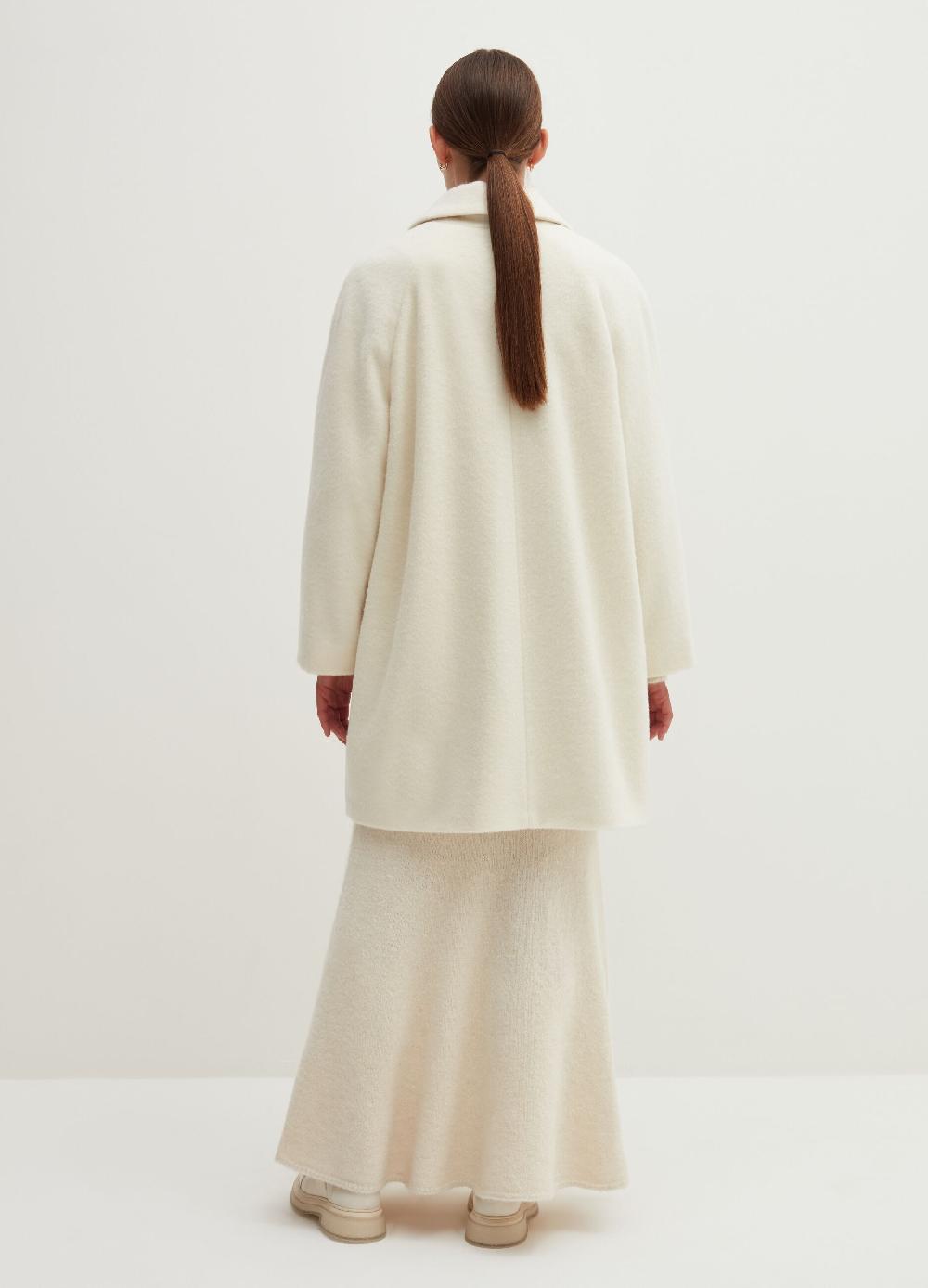 Stefanel Cappotto sette ottavi in velour Negozi Online