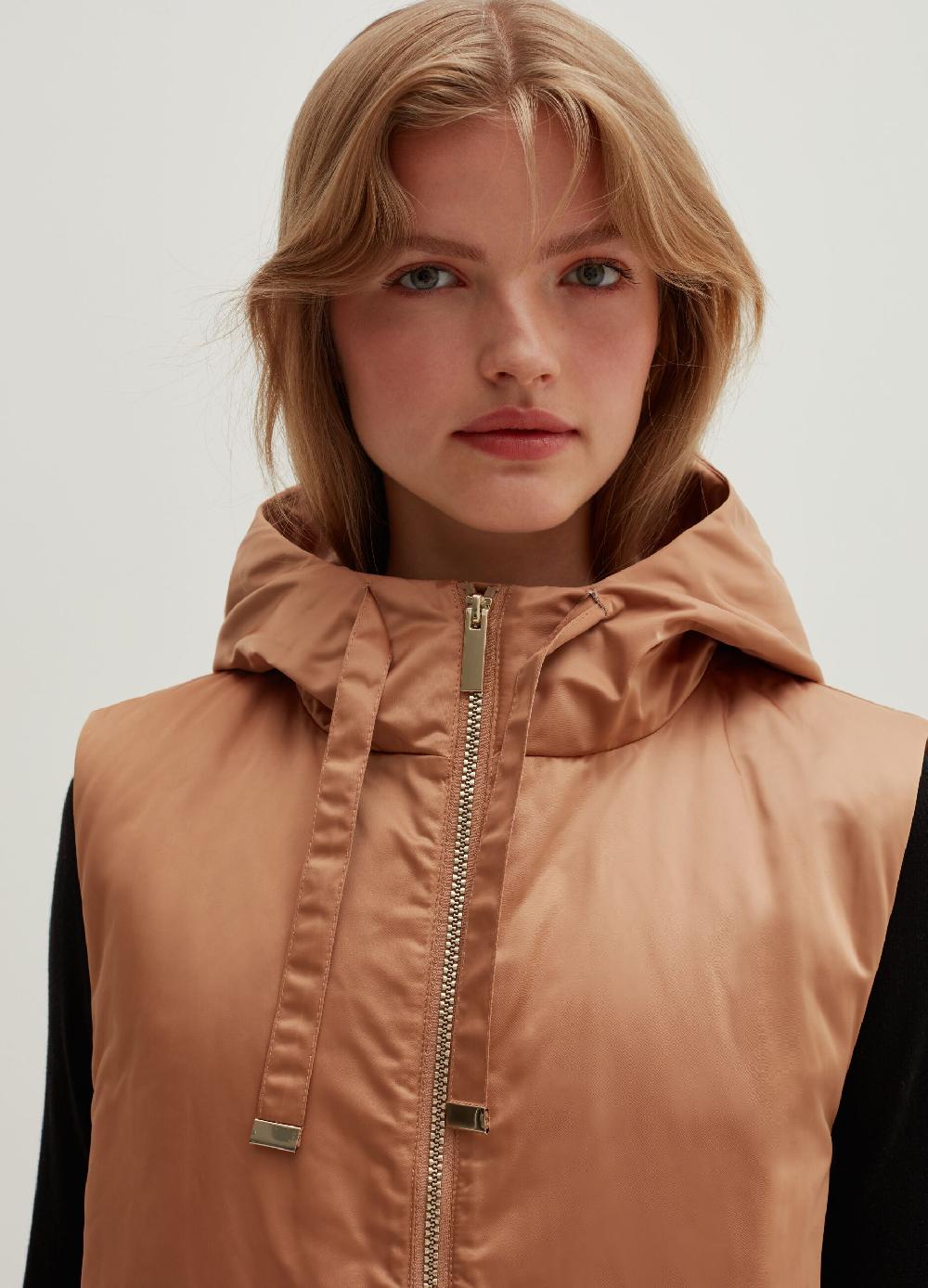 Stefanel Gilet full-zip ultralight con cappuccio Fino Al -60%