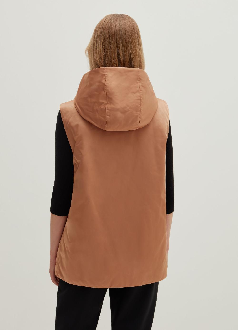 Stefanel Gilet full-zip ultralight con cappuccio Fino Al -60%