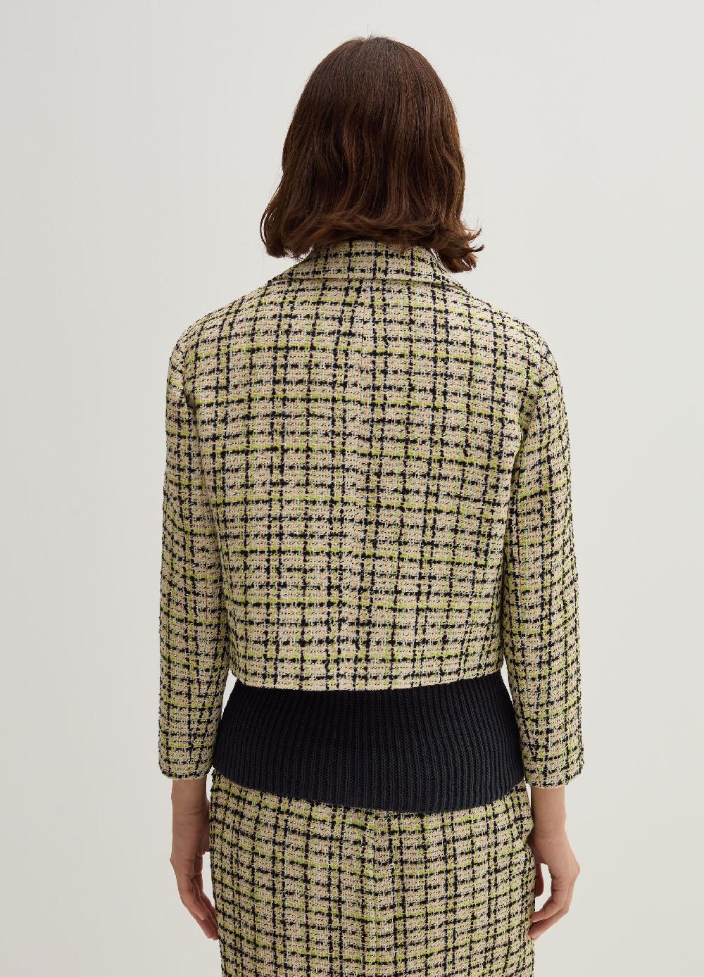 Stefanel Giacca corta in tweed Vendita Calda