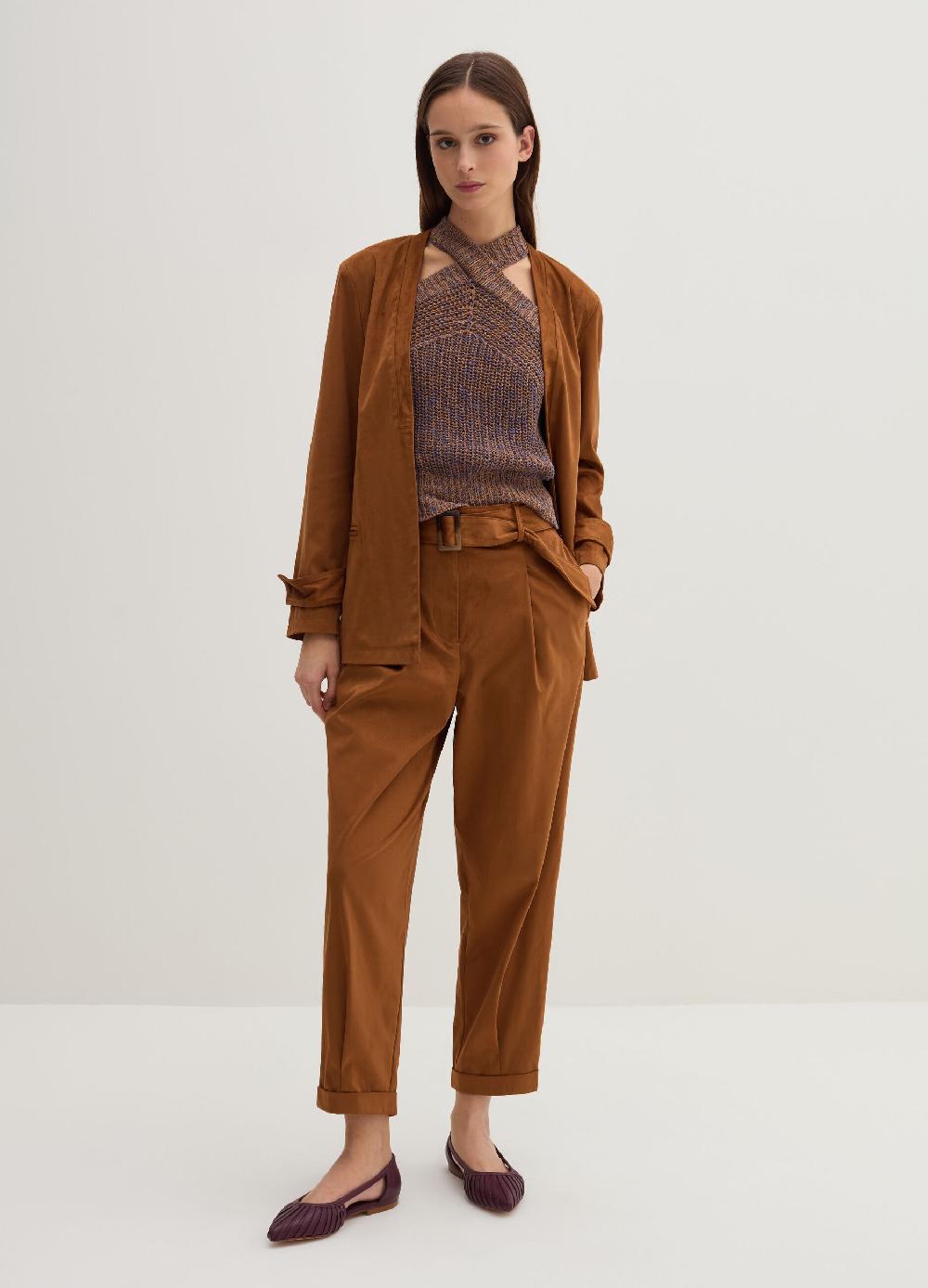 Stefanel Blazer aperto in suede 2025